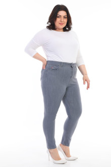 Super Skinny Gray Plus size Jeans