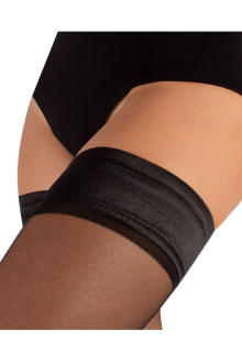 15 DEN hold ups with back seam