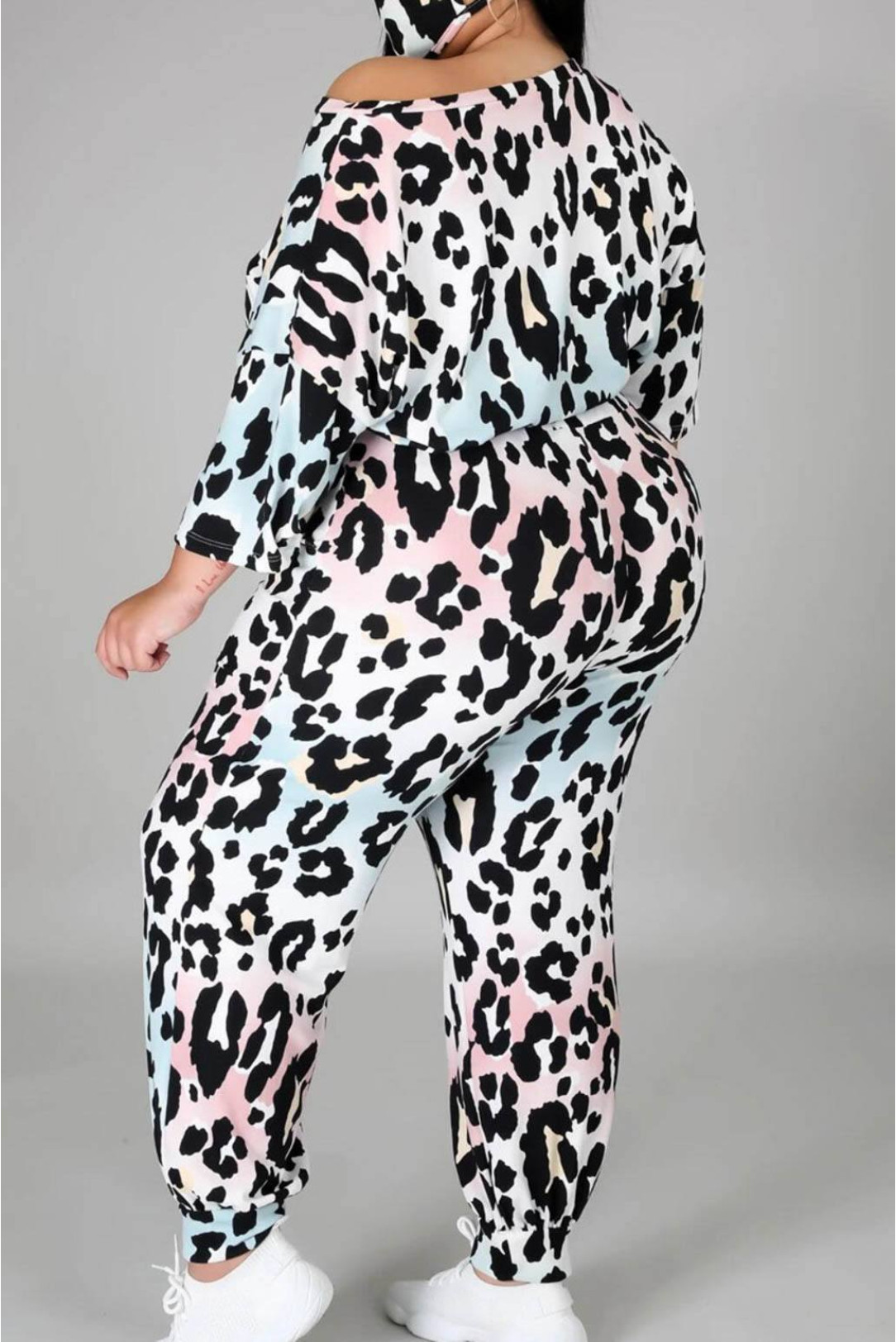 Plus size leopard discount onesie