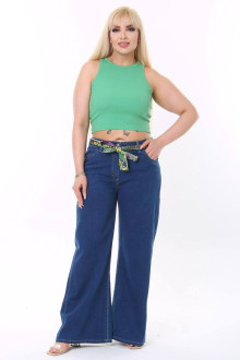 Loose plus size jeans