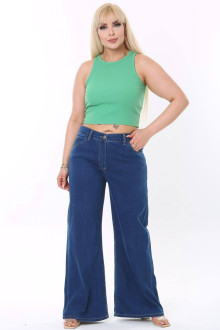 Loose plus size jeans