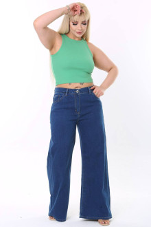 Loose plus size jeans