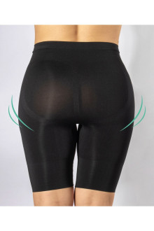 Shaping short in black low waist - semaless