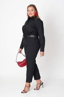 Elegant plus size pants in black