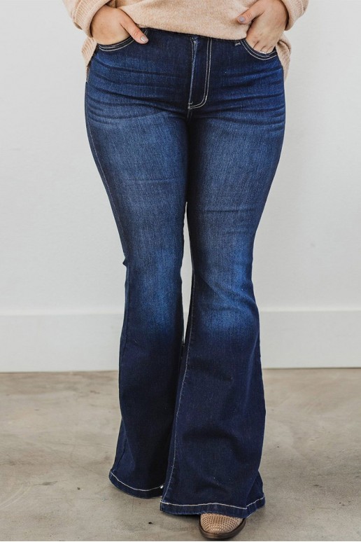 Charleston plus size jeans in dark denim