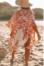 Плажна дреха халат-шал в бохо стил