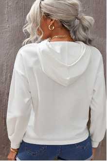 Beautiful Day White Plus size Sweatshirt