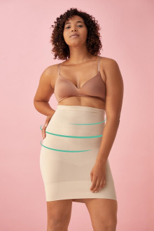 SHAPER SKIRT - SEAMLESS in biege