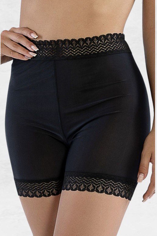 Luxury women's leggings against rubbing the thighs in black color Summer
