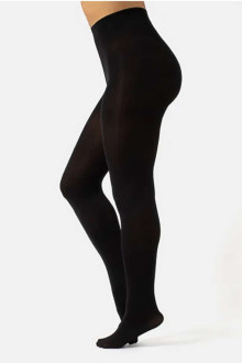 80 DEN Black Opaque Curvy Tights