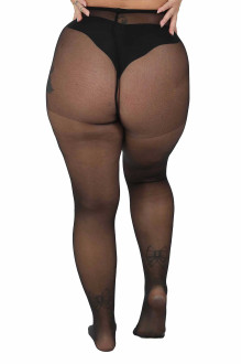 30 DEN black plus size tights