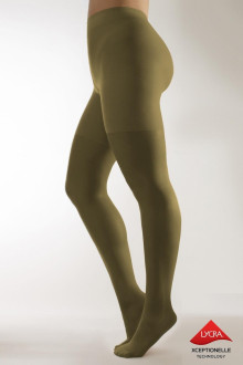 60 DEN Olives Green Opaque Curvy Tights