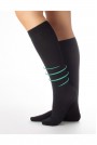 Чорапи със СРЕДНА КОМПРЕСИЯ - 100 DEN, черни, пакет 3 бр.