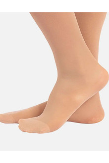 Socks with COMPRESSION - 40 DEN, beige, pack of 3 pcs.