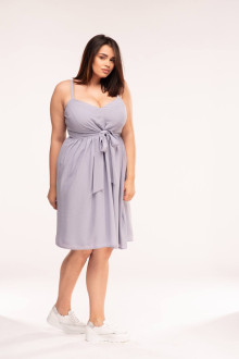 CAMI DRESS WITH TIE SIDE